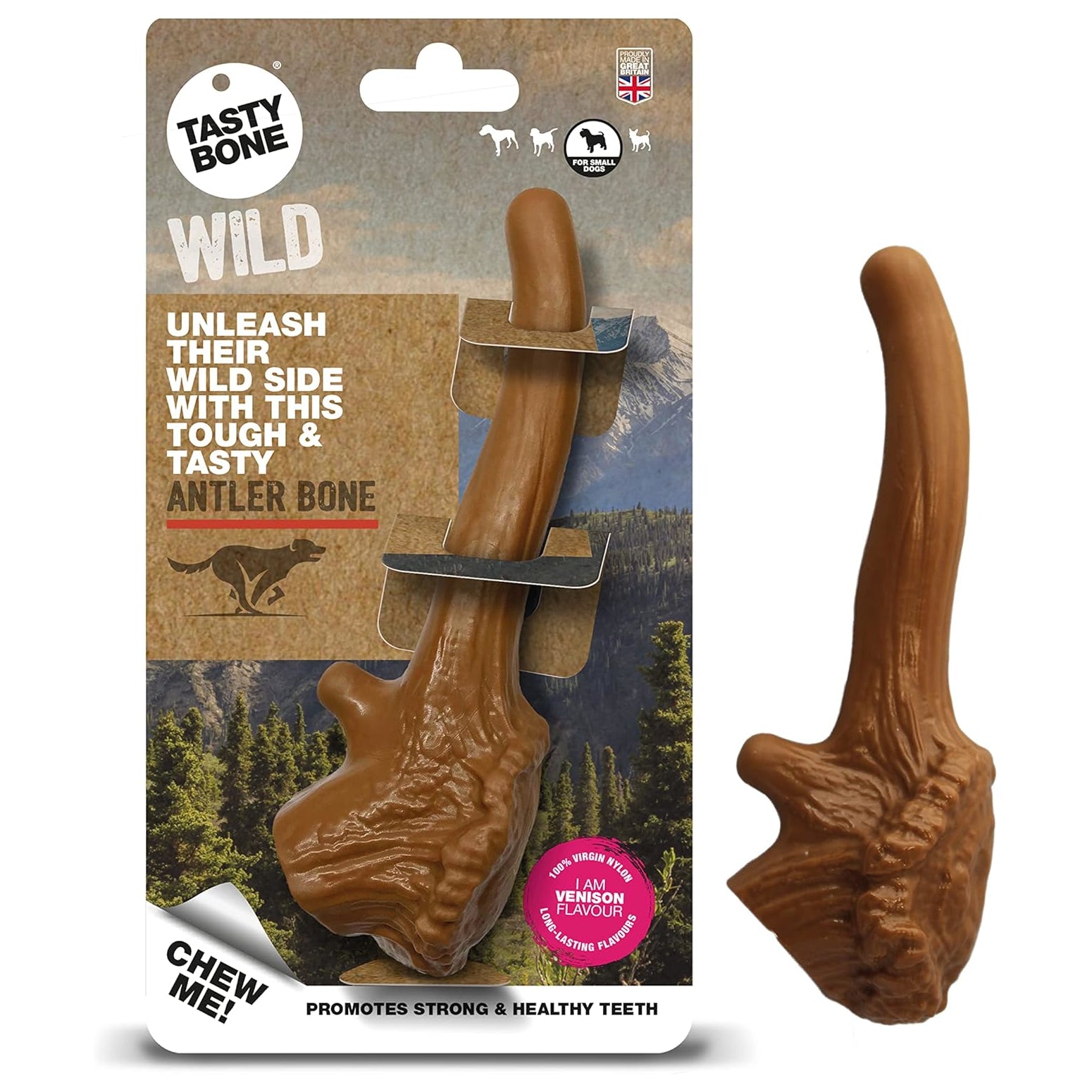 TastyBone Wild Venison Flavour Antler Bone