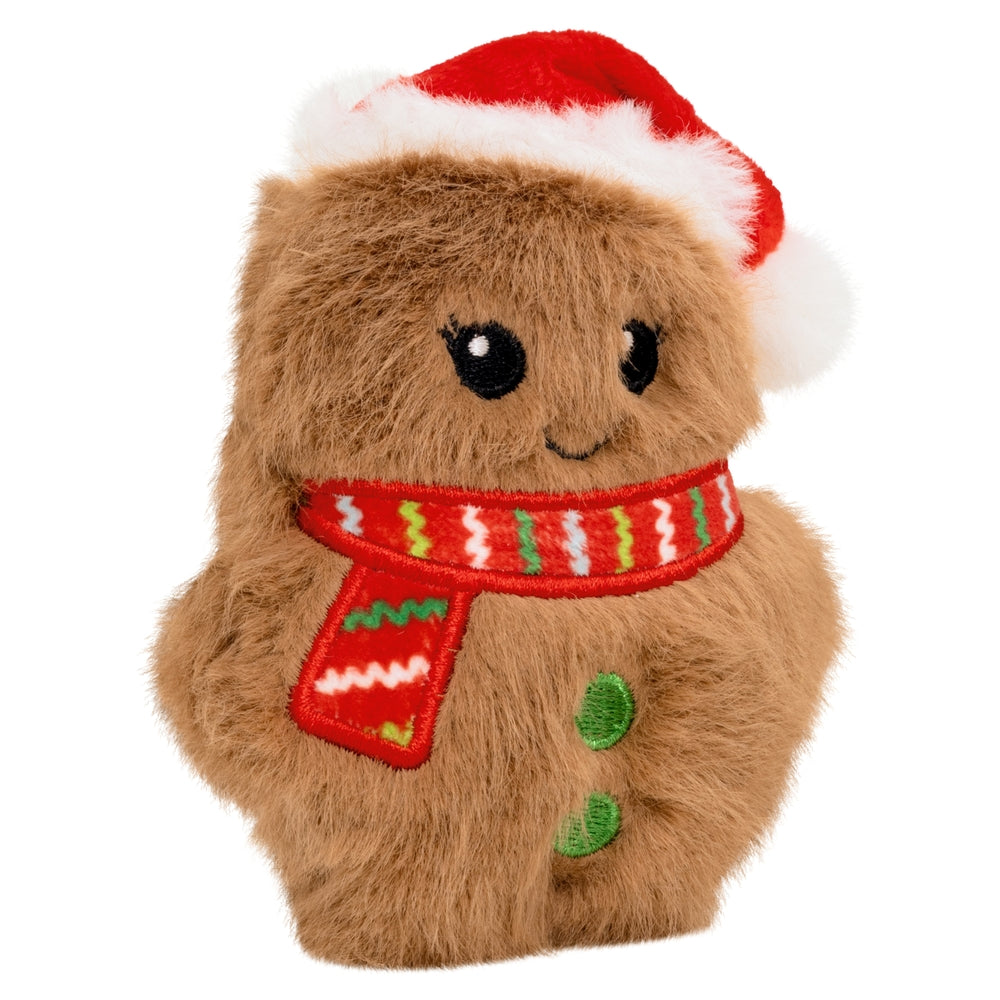 KONG Holiday Snuzzles Mini Santa Gingerbread