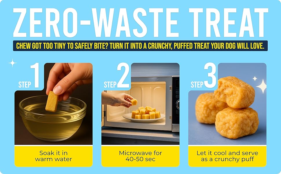 Yakchoo Himalayan Yak Cheese Dog Chews – Medium 70g - Blueberry Strawberry & Peanut Butter 3 Pack