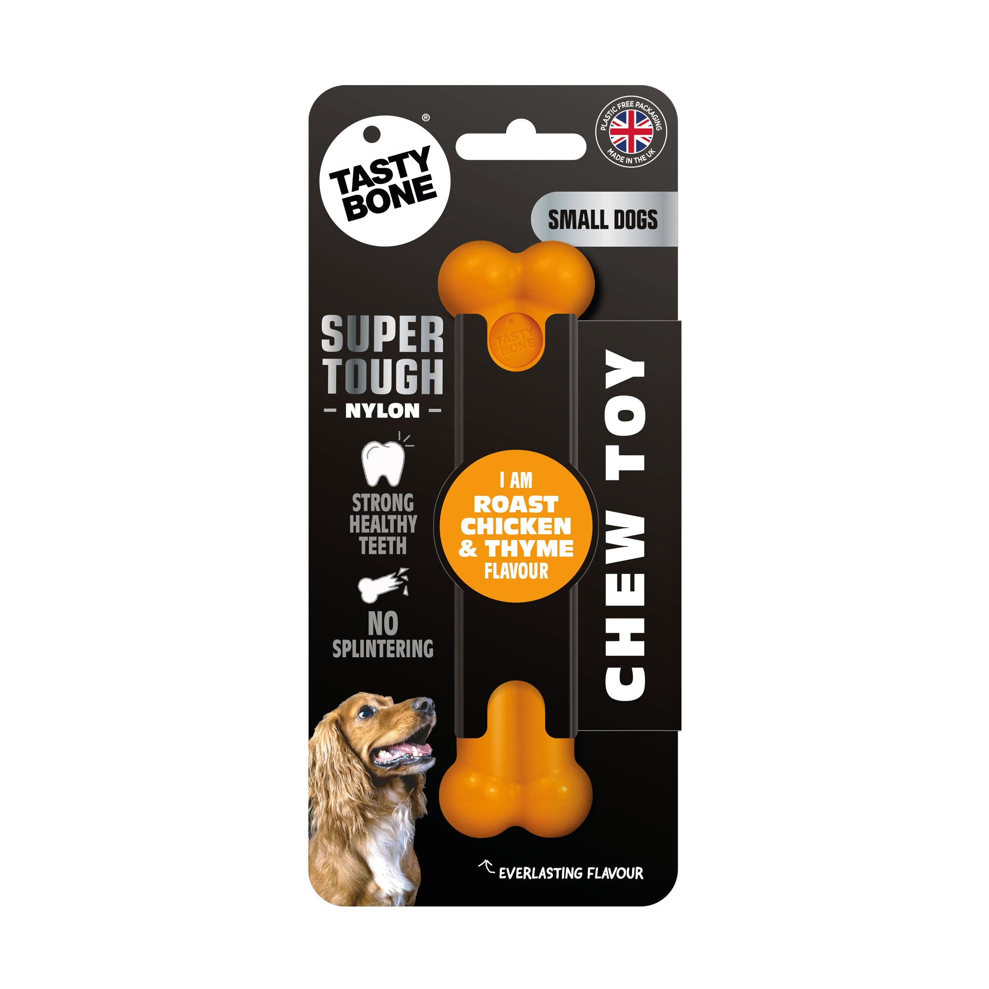 TastyBone Super Tough Nylon Dog Chews for Small/Medium Dogs 7 Flavours