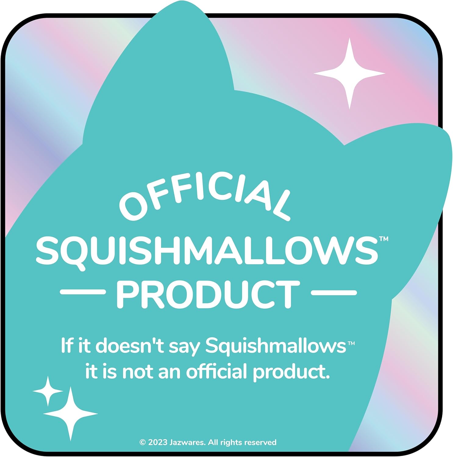 Squishmallows Squeaky Plush Dog Toys Shozo Shu, Fletcher & Rashad