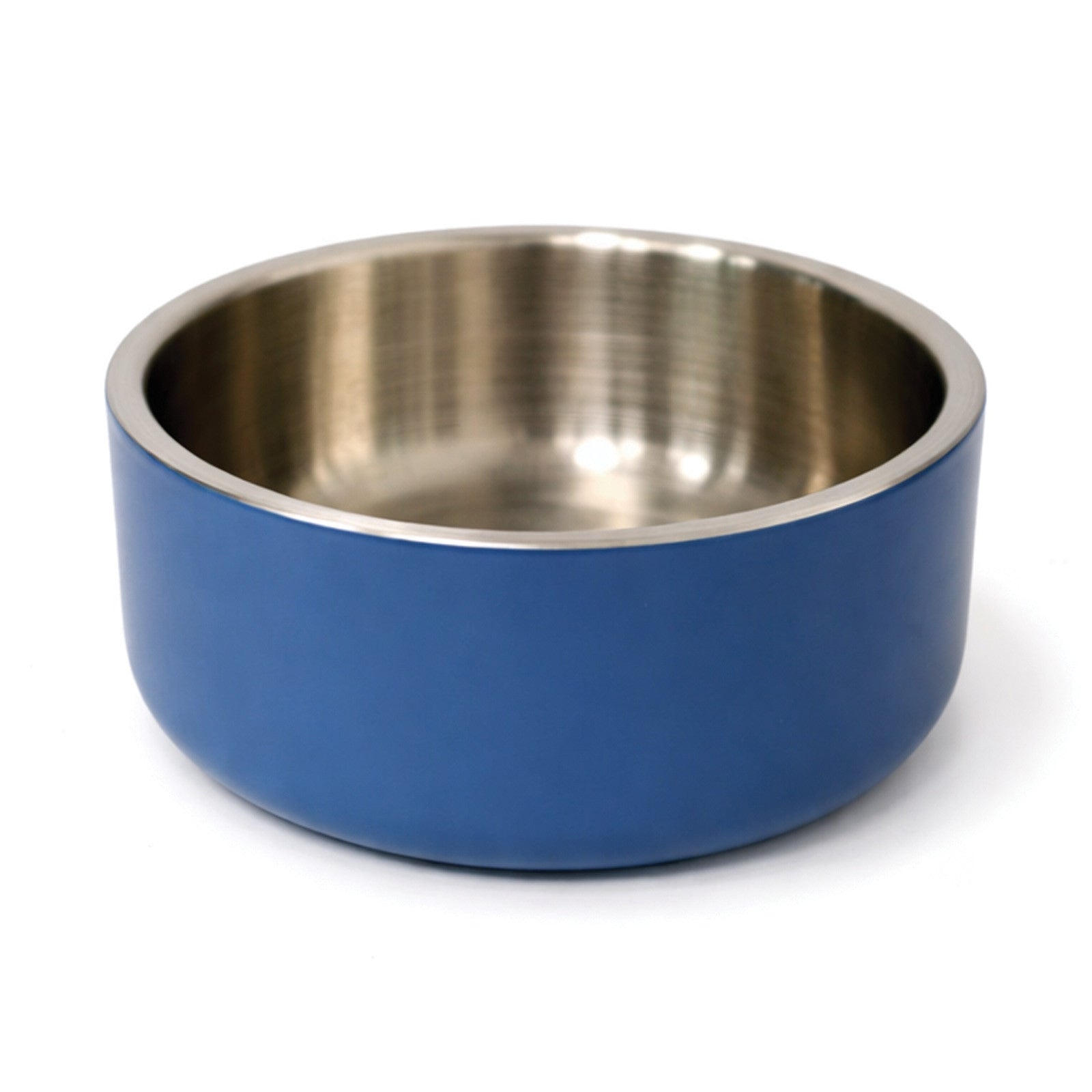 Happy Pet Polished Double Walled Stainless Steel Dog & Cat Bowl 2 Sizes