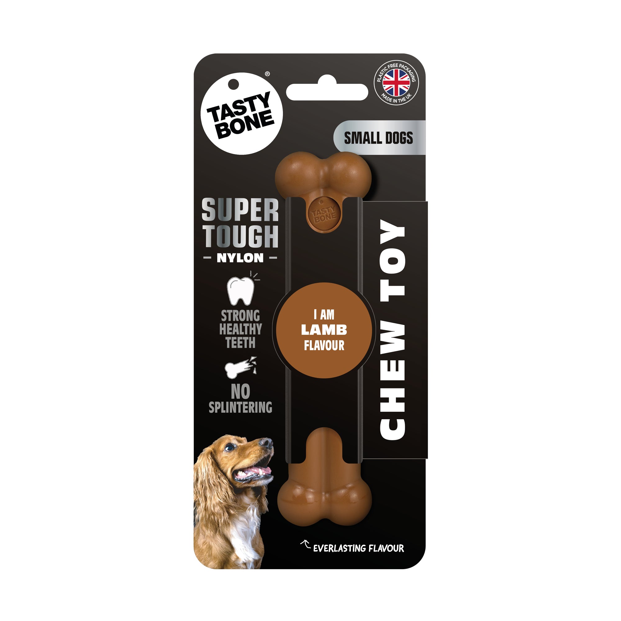 TastyBone Super Tough Nylon Dog Chews for Small/Medium Dogs 7 Flavours
