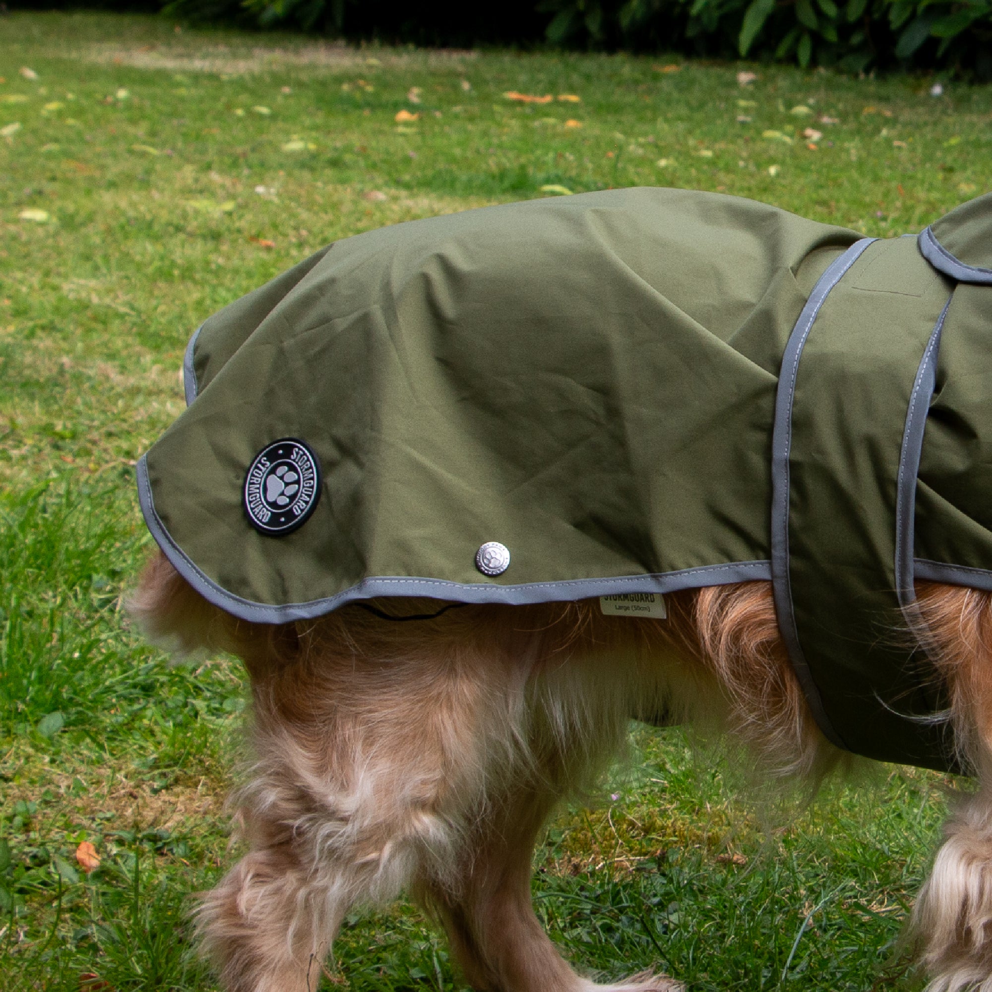 Ancol Dog Puppy Coats Stormguard Soft Shell Khaki 7 Sizes