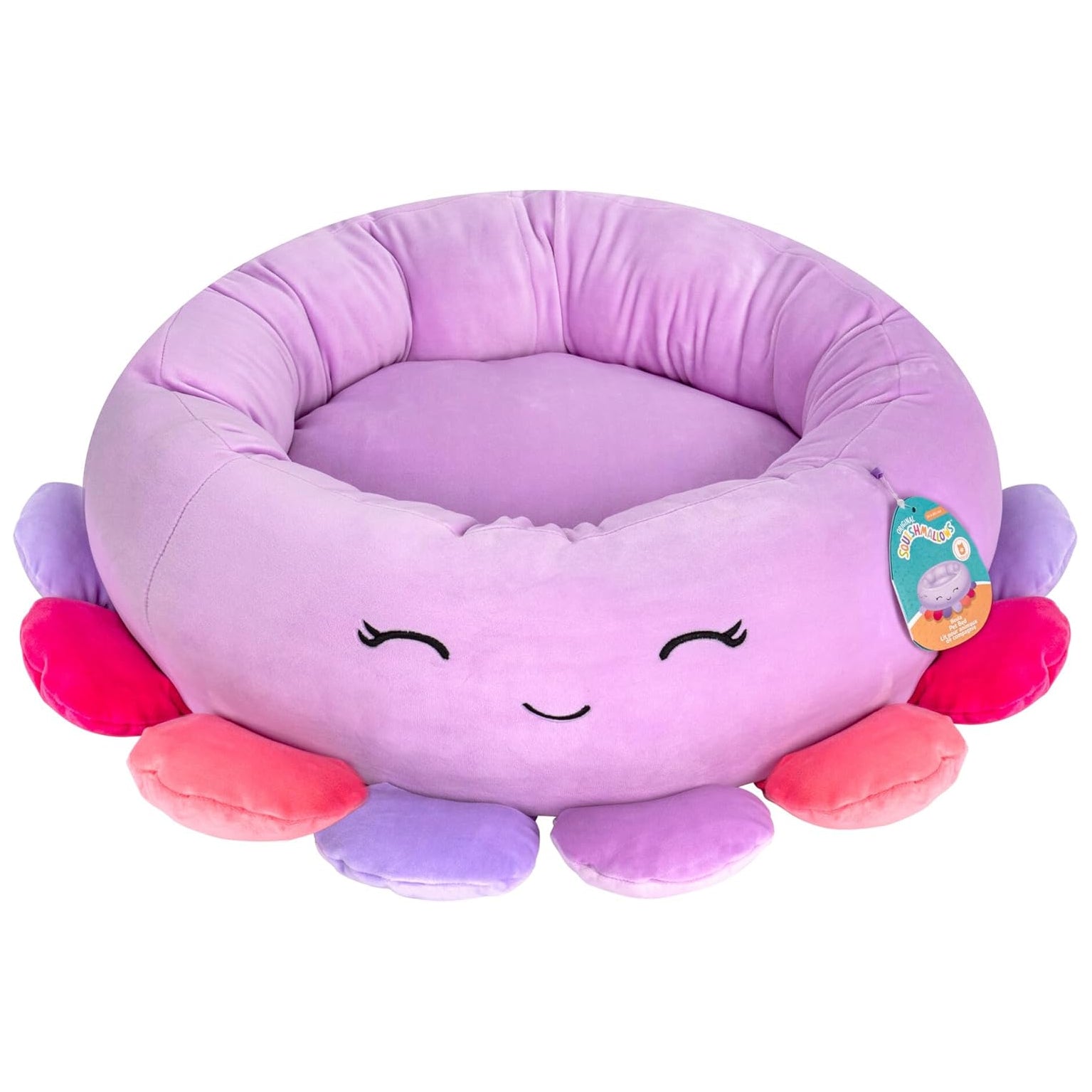 Squishmallows Pet Beds Beula the Octopus 3 Sizes