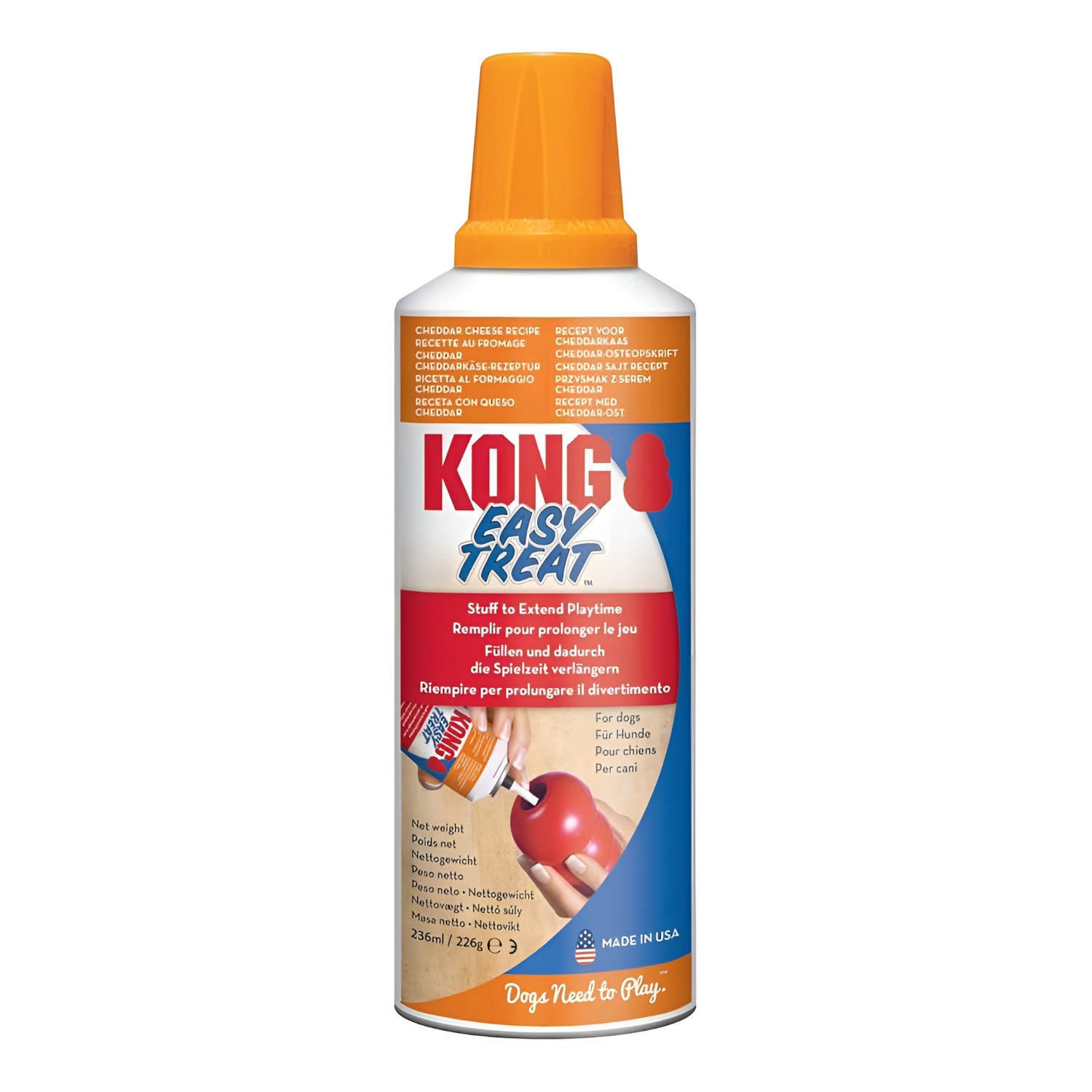 KONG Easy Treat Cheddar Cheese