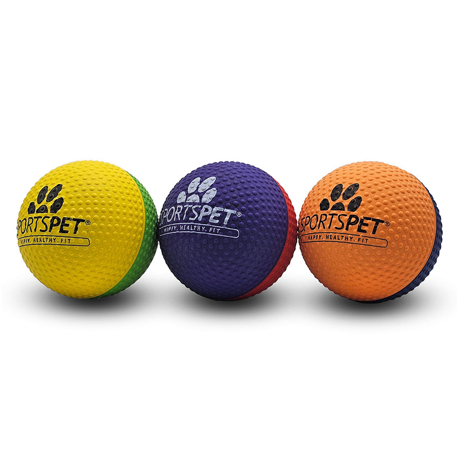 Sportspet Dimple High Bounce Pack of 3