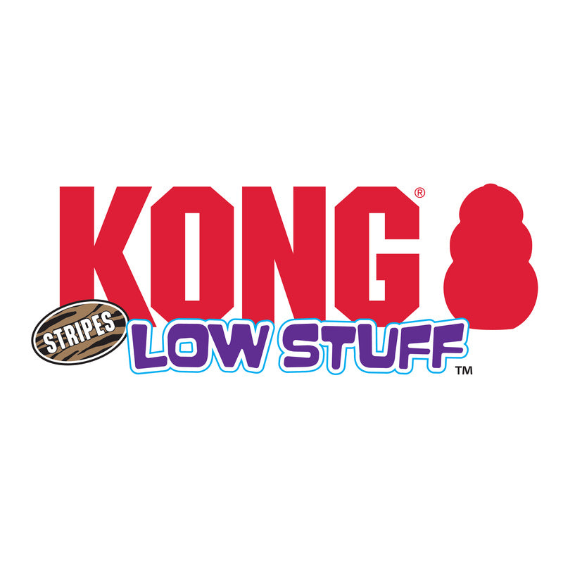 KONG Low Stuff Stripes Donkey