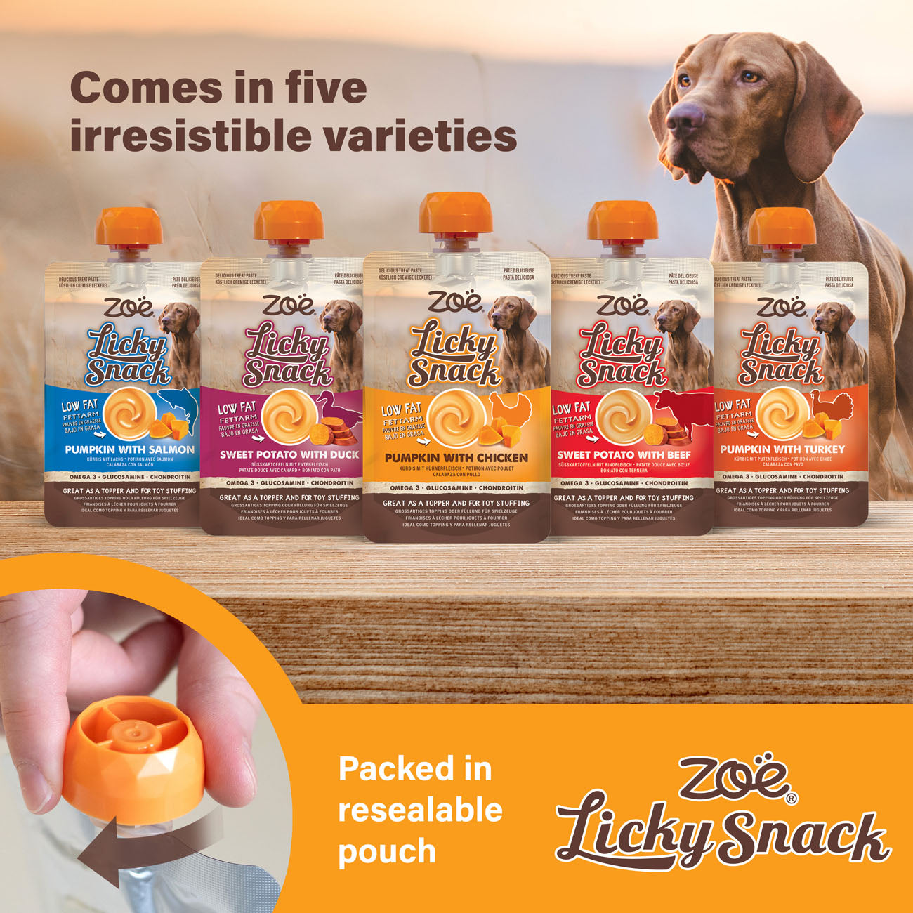 Zoë Licky Snack Sweet Potato & Beef 85g