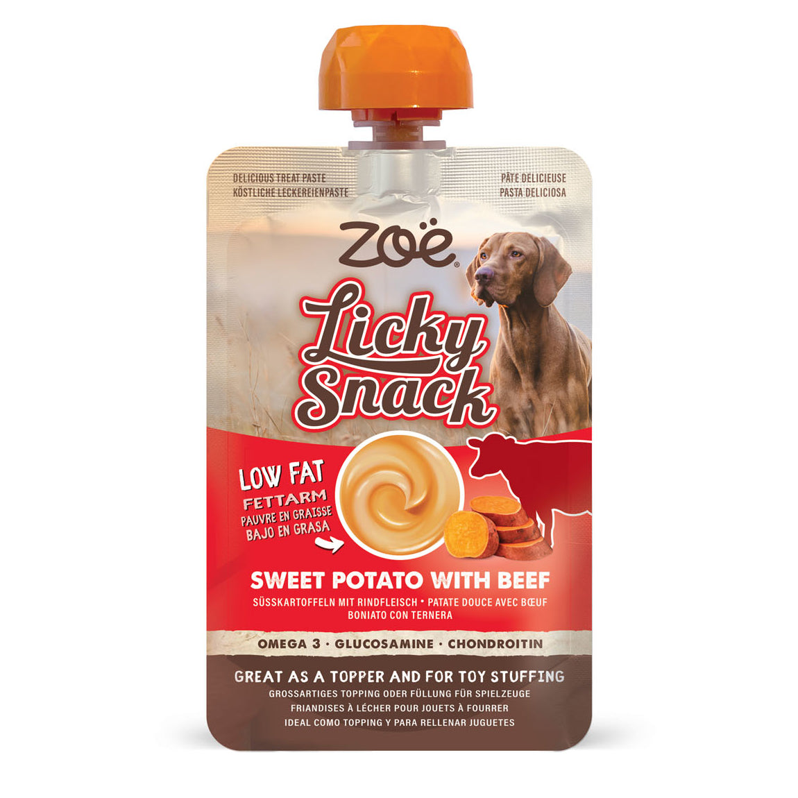 Zoë Licky Snack Sweet Potato & Beef 85g