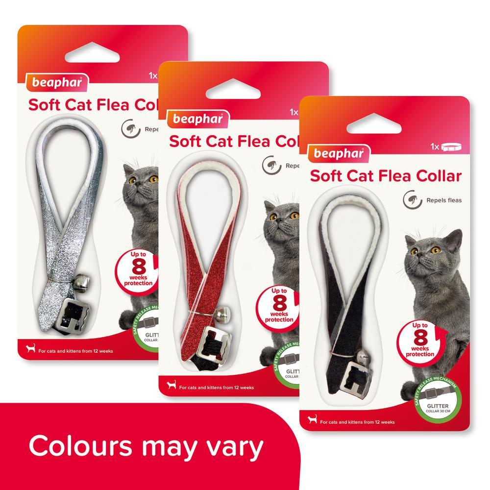 Beaphar Cat Collar Repels Fleas Glitter