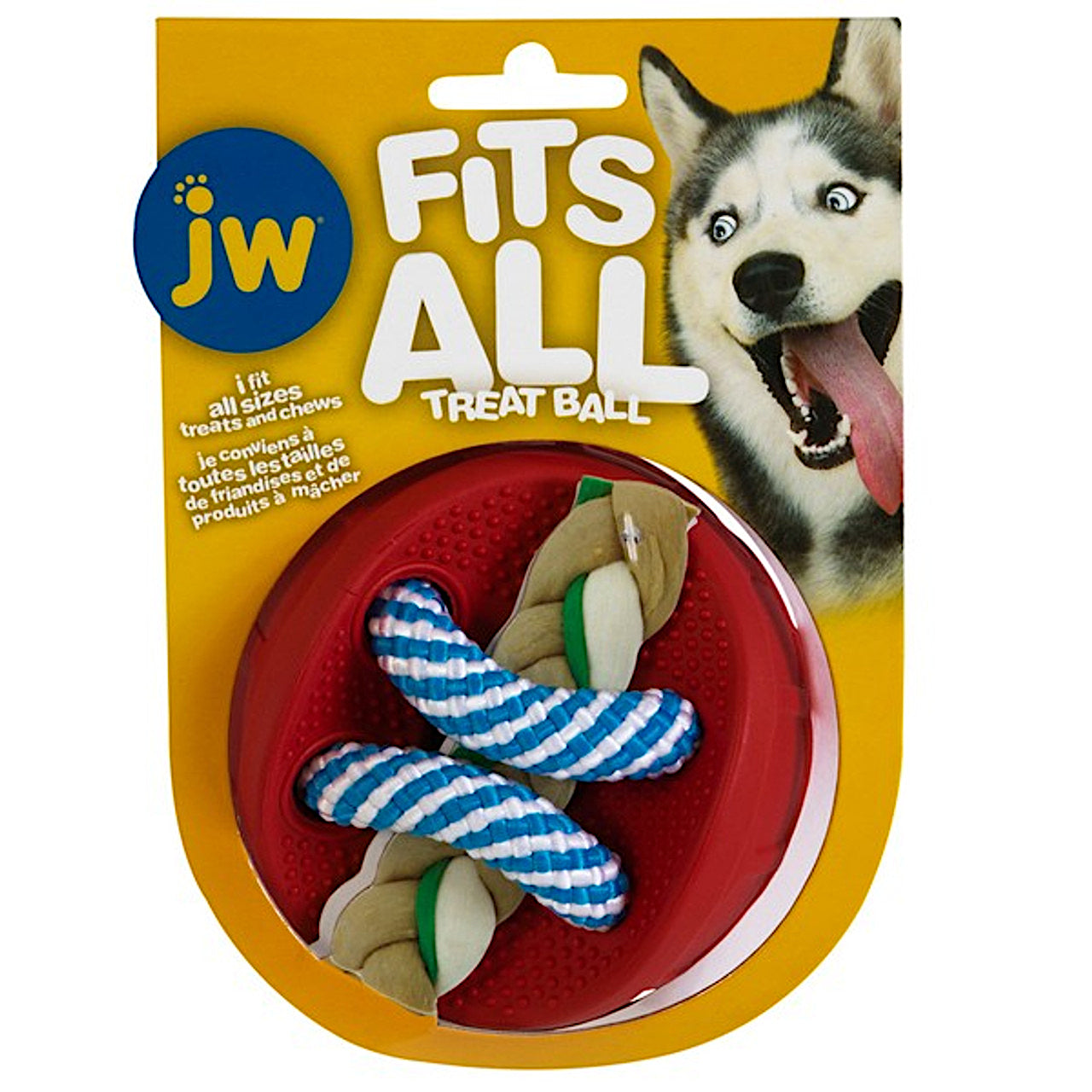 JW Dog Toy Fits All Treat Ball