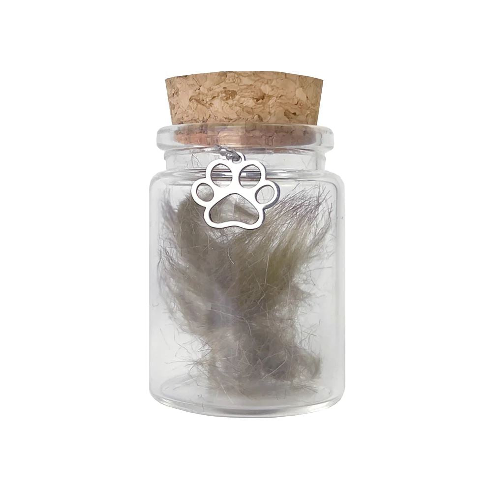 Pet Fur, Hair & Ashes Keepsake Bottle