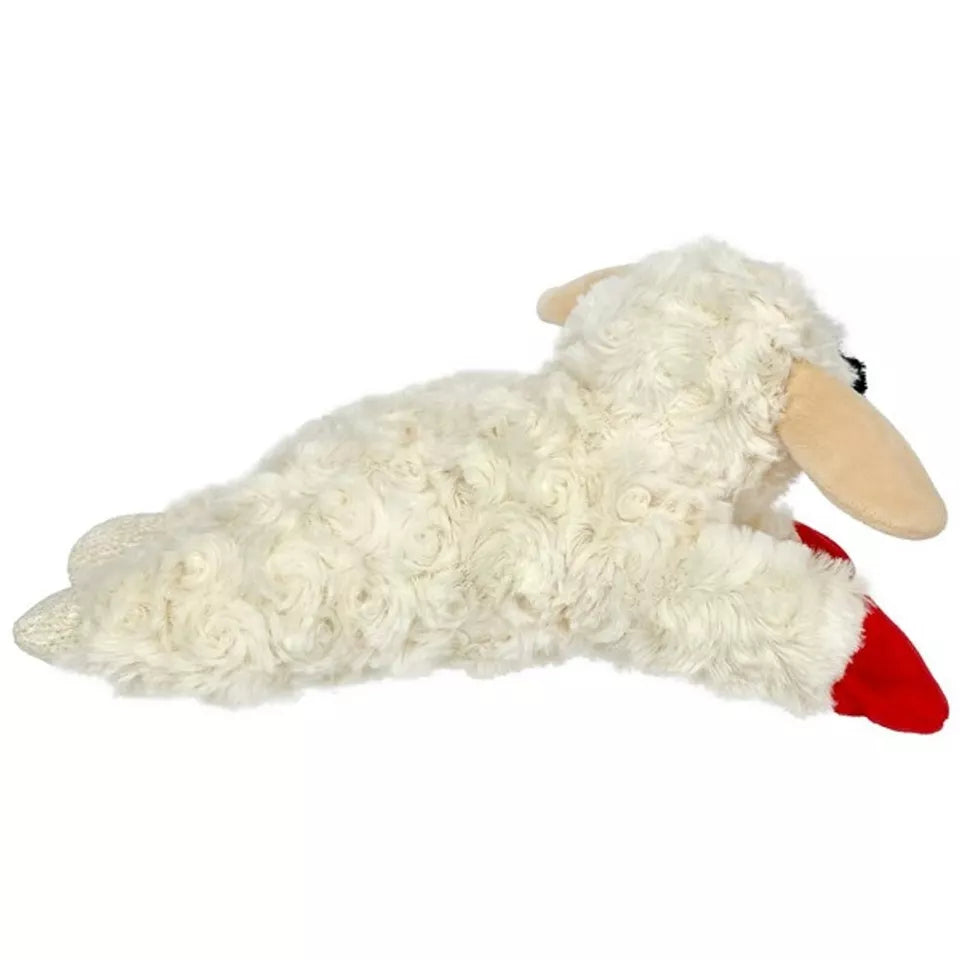 Lamb Chop Ultra Plush Dog Toy with Squeaker 3 Sizes