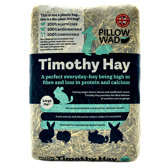 Pillow Wad Bio Timothy Hay Large 2kg