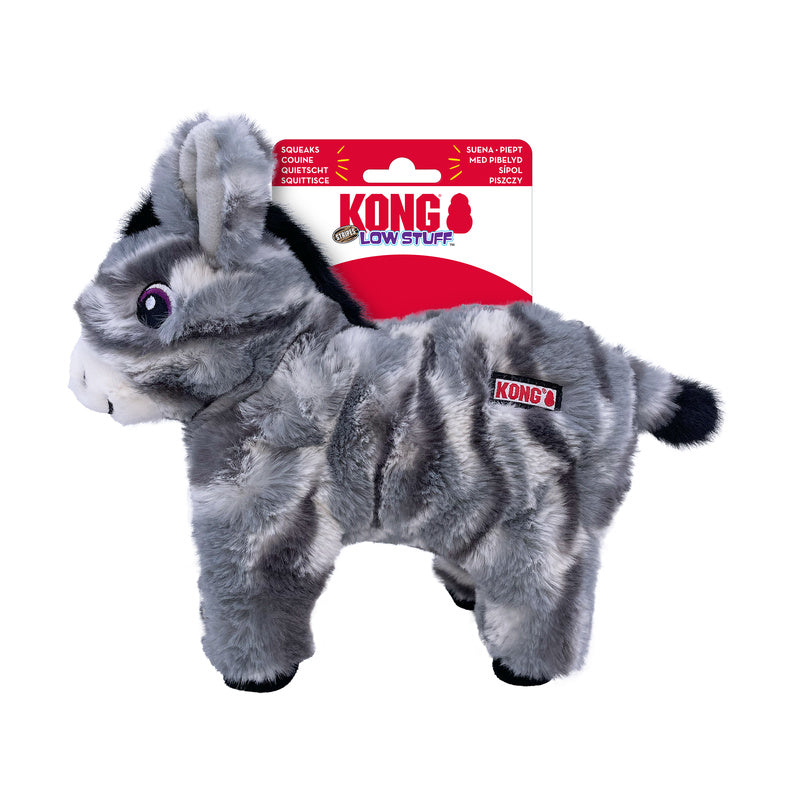 KONG Low Stuff Stripes Donkey