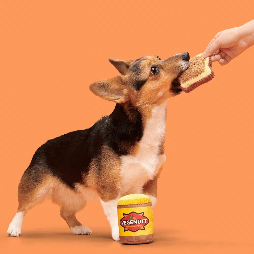 BARK Vegemutt Toast Australian Outbark Dog Toy