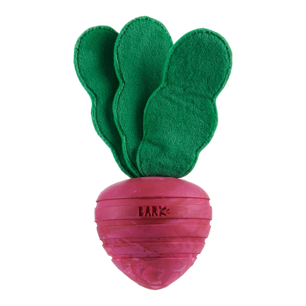 BARK Turnt Up Turnip Backyard Garden Super Chewer Dog Toy