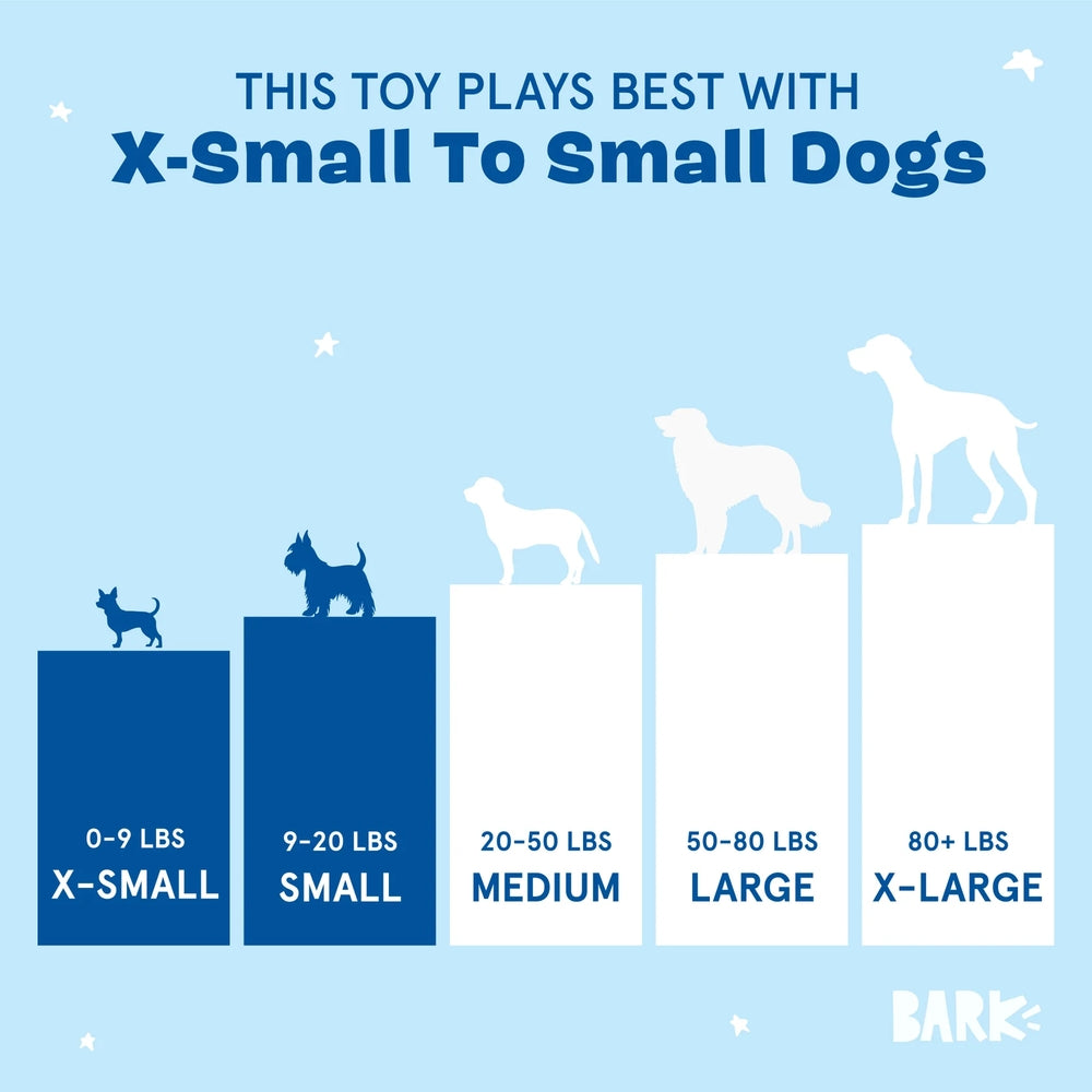 BARK Pollen Nate Backyard Garden Dog Toy