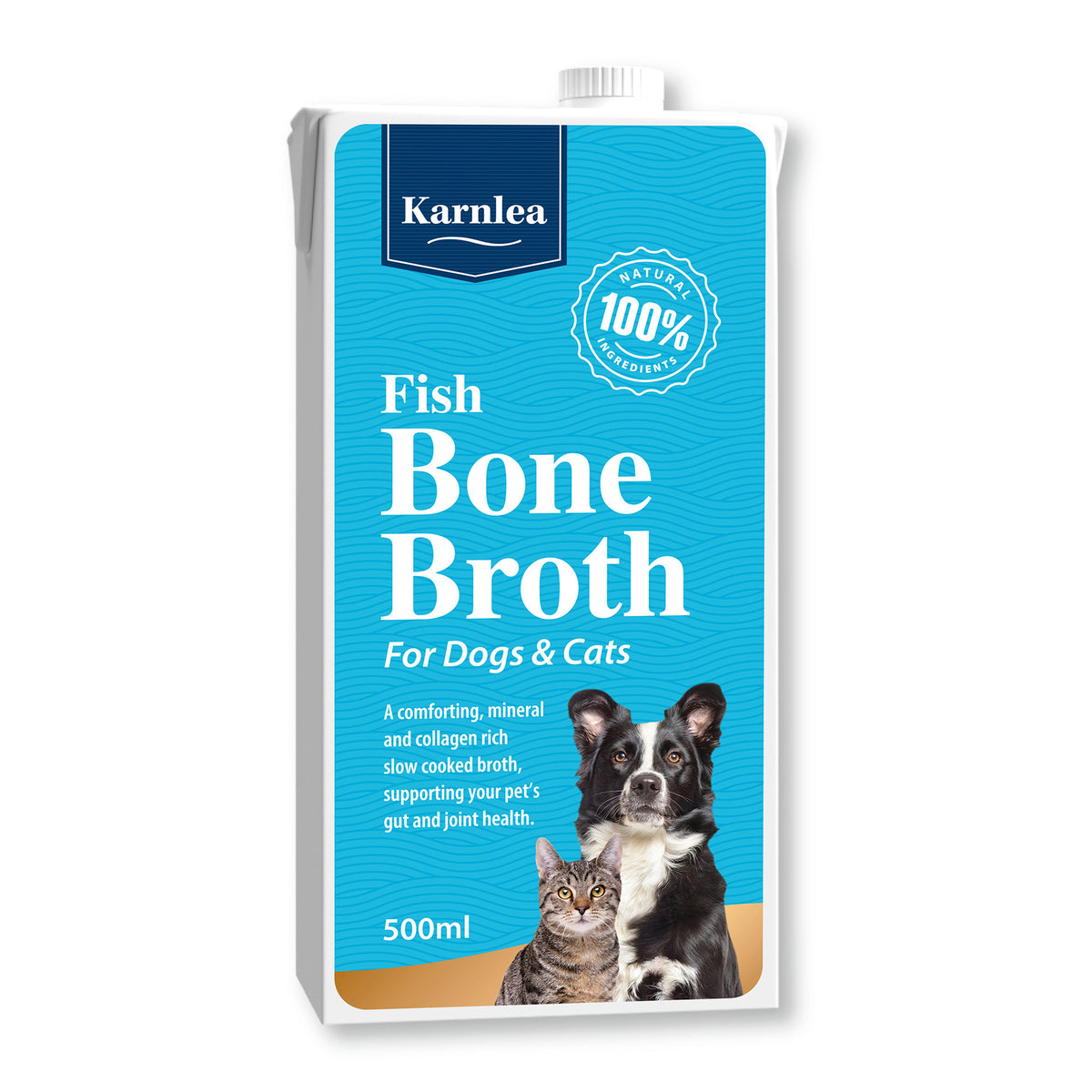 Karnlea Fish Bone Broth for Dogs and Cats 500ml